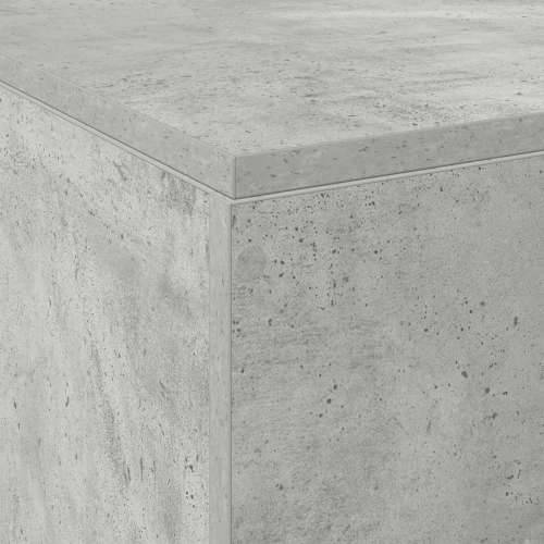 Krevet za pohranu Beton Siva 150x200 cm Cijena