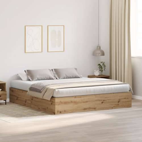 Krevet s prostorom za pohranu Artisan Oak 180x200 cm Cijena