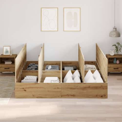 Krevet s prostorom za pohranu Artisan Oak 180x200 cm Cijena