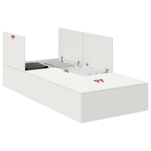 Krevet sa spremištem Bijela 90x190 cm Cijena
