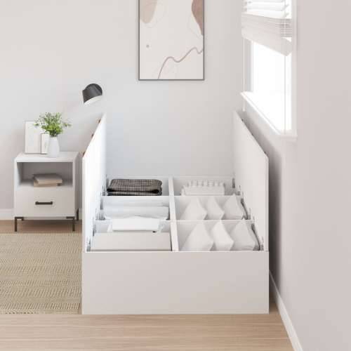 Krevet sa spremištem Bijela 90x190 cm Cijena