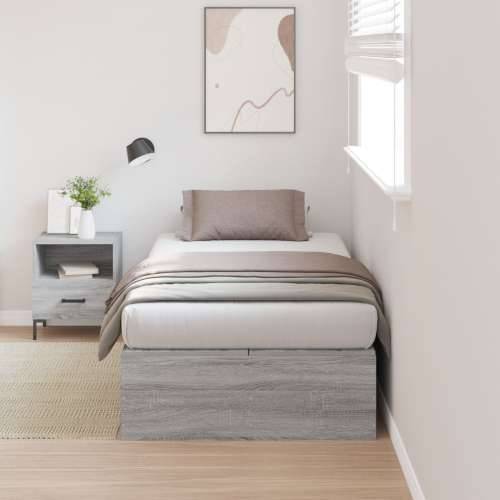 Okvir kreveta za pohranu Siva Sonoma 90x190 cm Cijena