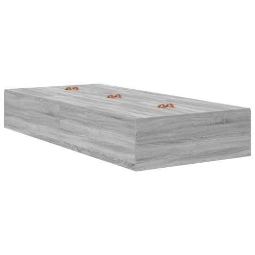 Krevet s prostorom za pohranu Siva Sonoma 75x190 cm Cijena