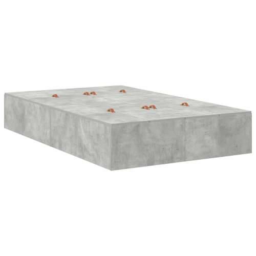Okvir kreveta za pohranu Beton sivi 120x190 cm Cijena
