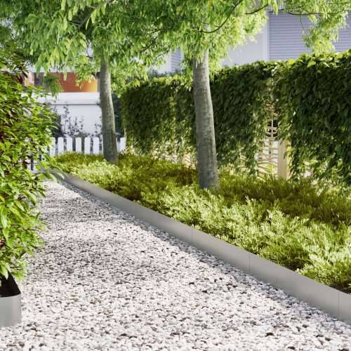 Ograda za travnjak 50 kom 100x0,5x20 cm Galvanizirani čelik Cijena