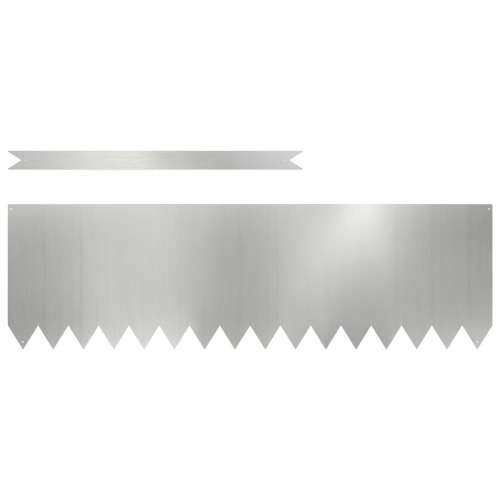 Ograde za travnjake 30 kom 100x0,5x30 cm Galvanizirani čelik Cijena