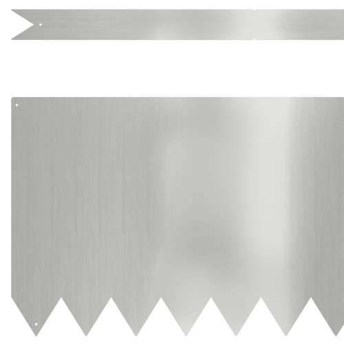 Ograde za travnjake 30 kom 100x0,5x30 cm Galvanizirani čelik Cijena