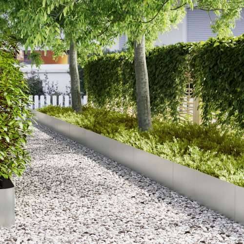 Ograde za travnjake 50 kom 100x0,5x30 cm Galvanizirani čelik Cijena