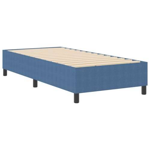 Dvostruki krevet Plavi 80x200 cm Od tkanine žoržet Cijena