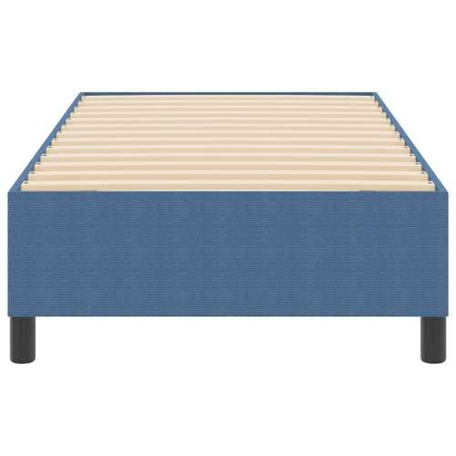 Dvostruki krevet Plavi 80x200 cm Od tkanine žoržet Cijena