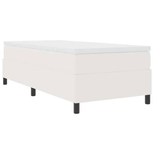 Kutna Postelja Krem 90x200 cm Tkanina Od Pamuka Cijena