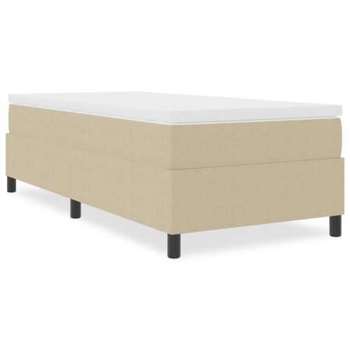 Box Spring Krevet Svjetlosiva Zelena 90x200 cm Korduroj Tkanina Cijena