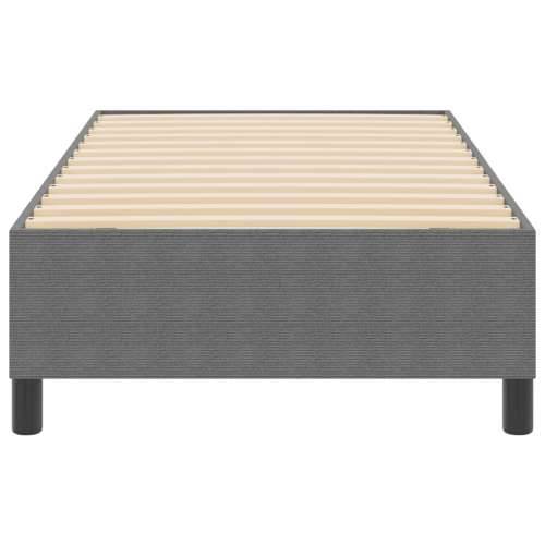 Kutni madrac svijetlosive boje 100x200 cm od korduroj tkanine Cijena