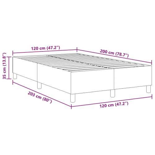 Krevet s uzglavljem Svjetlosiva 120x200 cm Kord Cijena