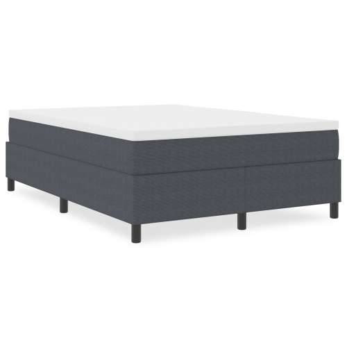 Box Spring Krevet Tamno Sivi 140x200 cm Od Velura Cijena