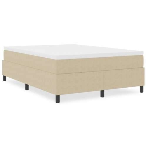 Box Spring Krevet Svijetlo Zelena Siva 140x200 cm Korduroj Tkanina Cijena