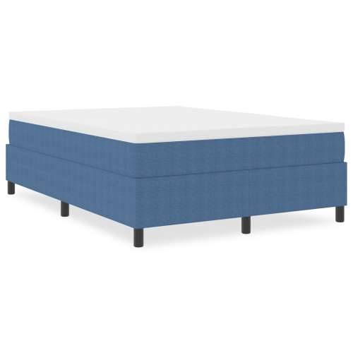 Box Spring Krevet Plava 140x200 cm Od žoržeta Cijena