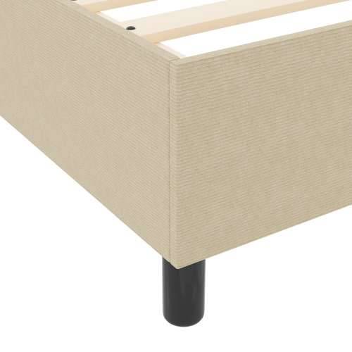 Box Spring Krevet Svijetlo Zeleni Sivi 140x200 cm Od Corduroy Tkanine Cijena