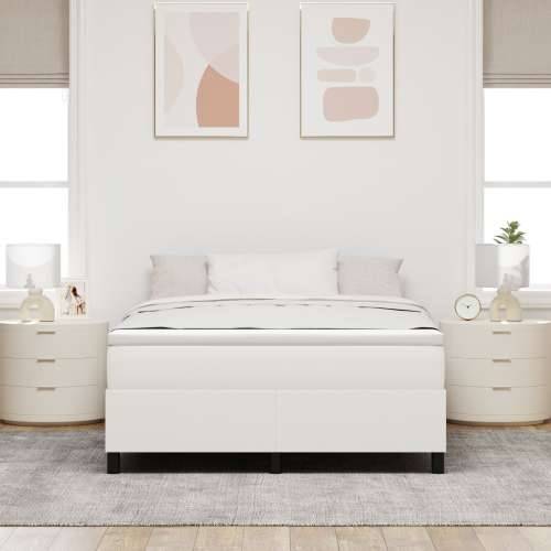 Okvir kreveta sa oprugom Krem 160x200 cm od žoržeta Cijena