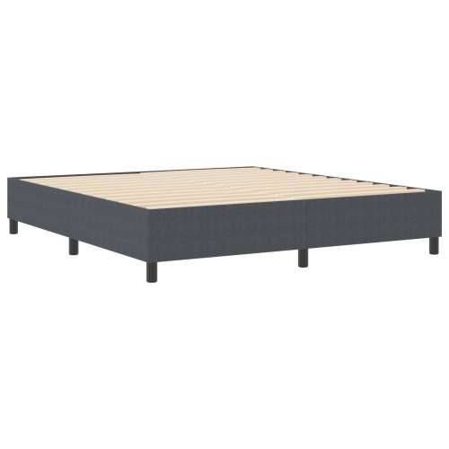 Box Spring Krevet Tamno Siva Super King Velur Cijena