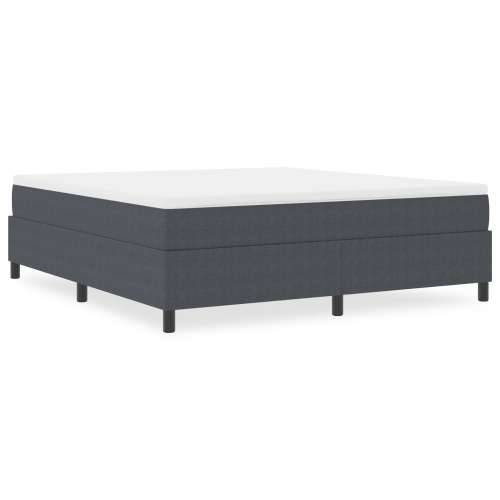 Box Spring Krevet Tamno Siva Super King Velur Cijena