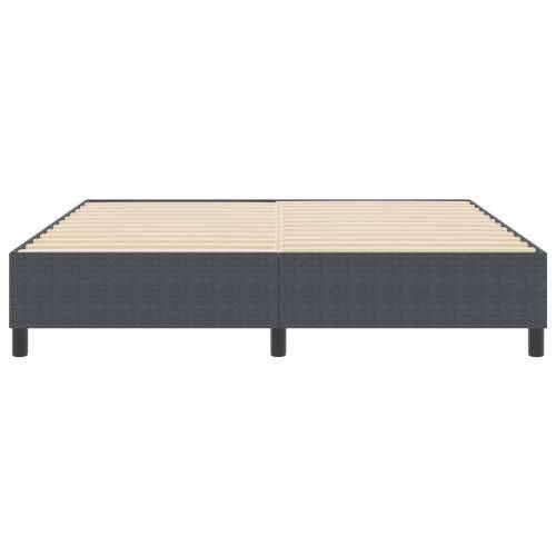 Box Spring Krevet Tamno Siva Super King Velur Cijena