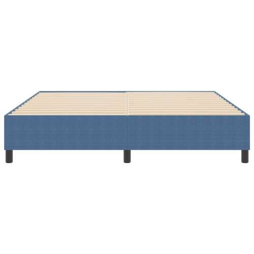 Box Spring Krevet Plavi Super King od Kordura Tkanine Cijena