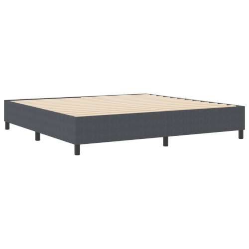 Kutija Prolazni Krevet Tamno Siva 200x200 cm Baršun Cijena