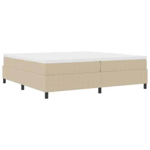 Okvir kreveta svijetlo zelene sive boje 200x200 cm od čvrste tkanine Cijena