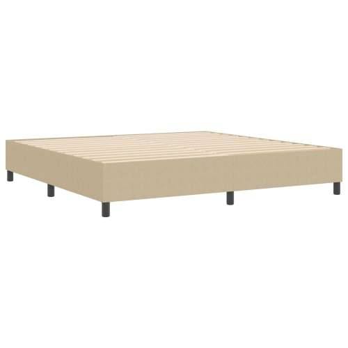 Okvir kreveta svijetlo zelene sive boje 200x200 cm od čvrste tkanine Cijena