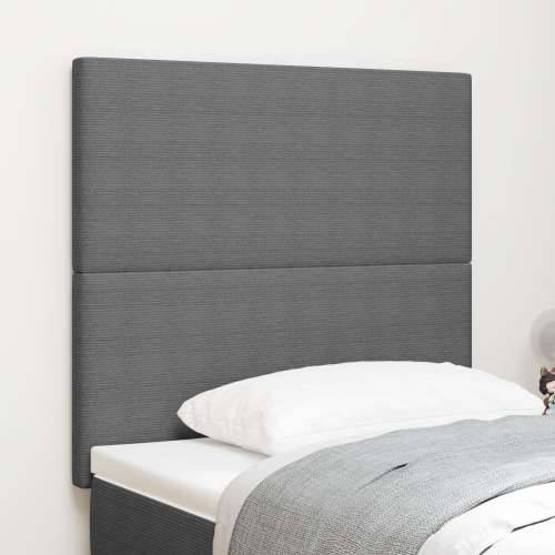 Naslon za glavu Plain Design Svjetlosiva 80 cm Korduroj Tkanina Cijena