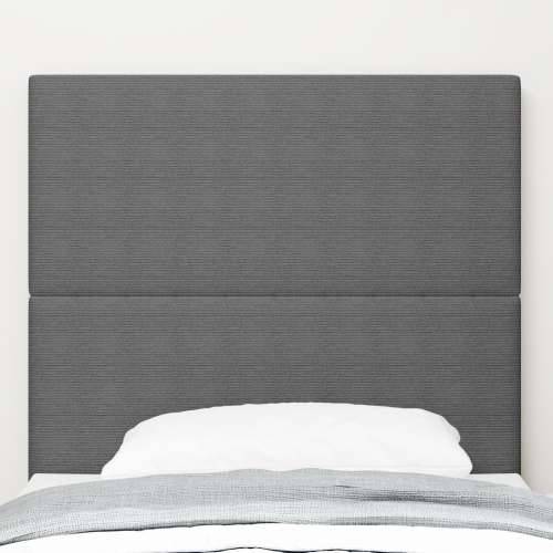 Naslon za glavu Plain Design Svjetlosiva 80 cm Korduroj Tkanina Cijena