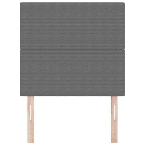 Naslon za glavu Plain Design Svjetlosiva 80 cm Korduroj Tkanina Cijena