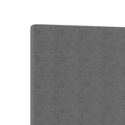 Naslon za glavu Plain Design Svjetlosiva 80 cm Korduroj Tkanina Cijena