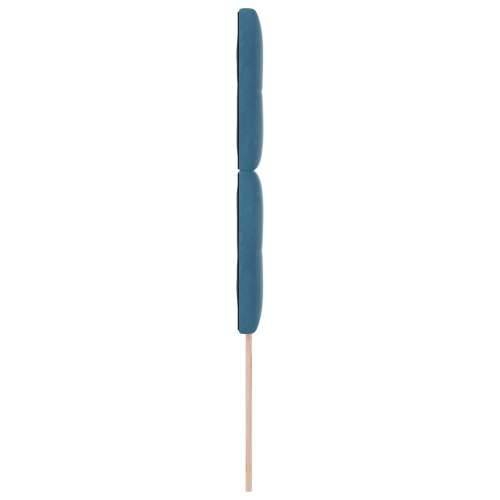 Naslon za glavu s gumbima, tamnoplava, 80 cm, baršun Cijena