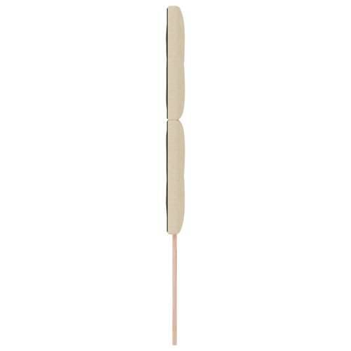 Naslon za glavu s gumbastim nabranjem krem 90 cm tekstil Cijena
