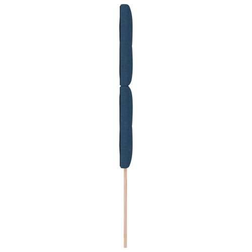 Naslon za glavu s gumbima Plava 90 cm Tkanina Cijena