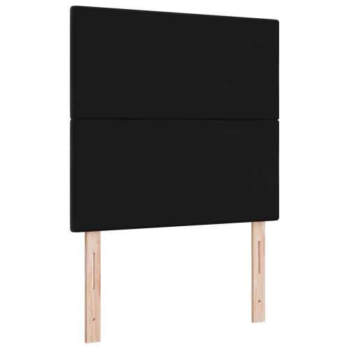 Uzglavlje s dugmadi crno 90 cm od baršuna Cijena