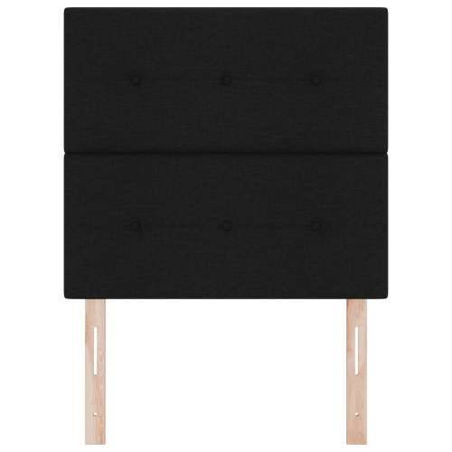 Naslon za glavu s gumbom Crna 100 cm Tkanina Cijena