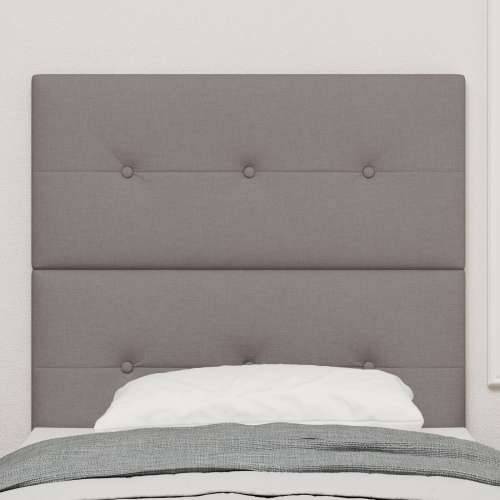 Naslon za glavu s gumbima, taupe, 100 cm, tkanina Cijena