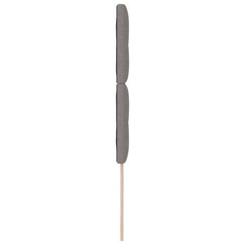 Naslon za glavu s gumbima, taupe, 100 cm, tkanina Cijena