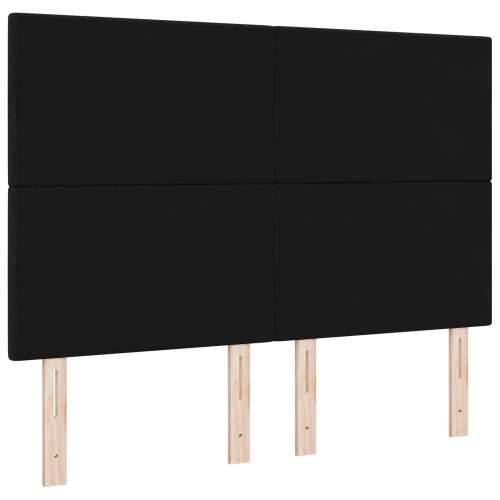 Naslon za glavu s gumbima Crni 140 cm Tkanina Cijena