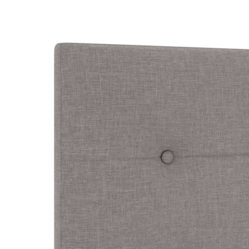 Naslon za glavu s gumbima, taupe, 140 cm, tkanina Cijena
