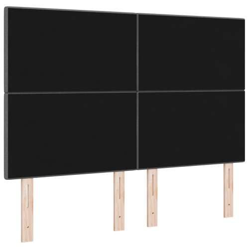 Naslon za glavu s gumbima, tamnosiva, 160 cm, tkanina Cijena
