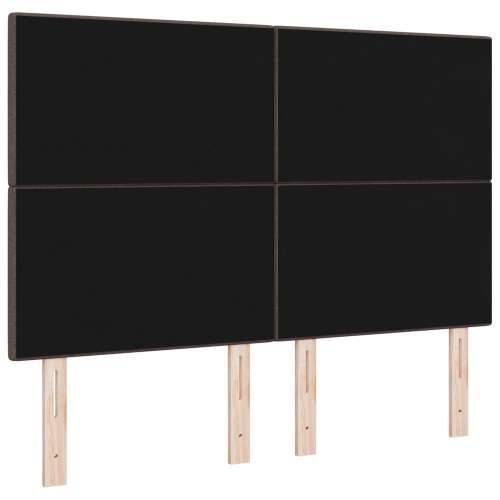 Naslon za glavu s gumbom Tamno smeđa 160 cm Tkanina Cijena