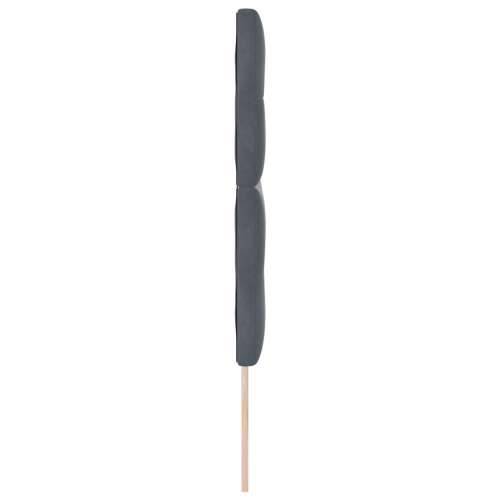 Naslon za glavu s gumbima Tamno siva 160 cm Baršun Cijena