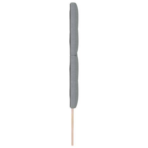 Naslon za glavu s gumbima, svjetlosiva, 180 cm, tkanina Cijena