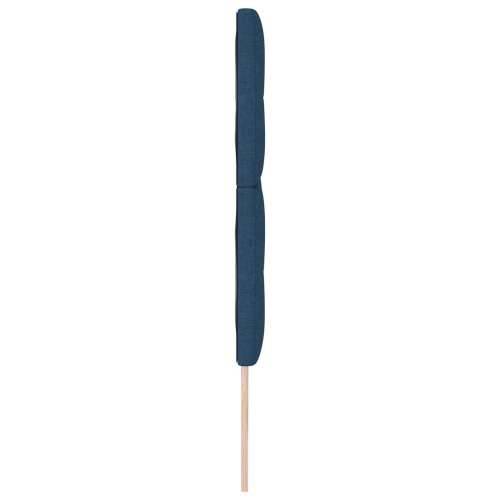 Naslon za glavu s gumbima Plava 180 cm Tkanina Cijena