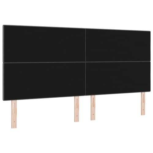 Naslon za glavu sa gumbima, tamno siva, 200 cm, tkanina Cijena