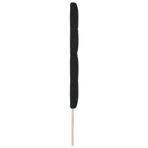 Naslon za glavu s gumbima crni 200 cm tkanina Cijena